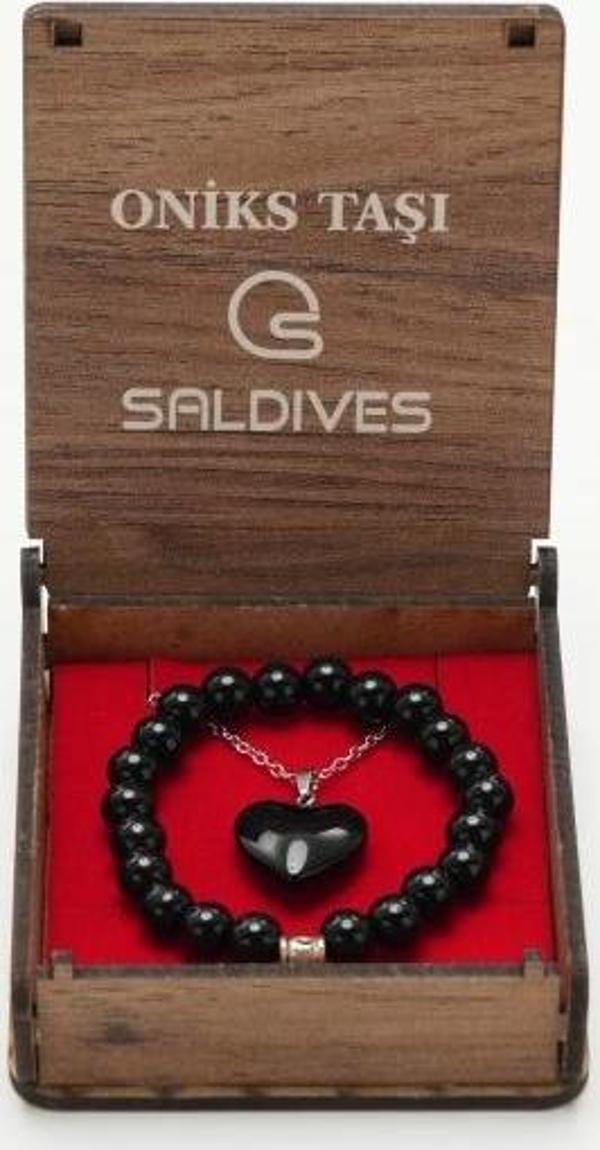 Saldives Onix Doğaltaş Kolye ve Bileklik - Image 1