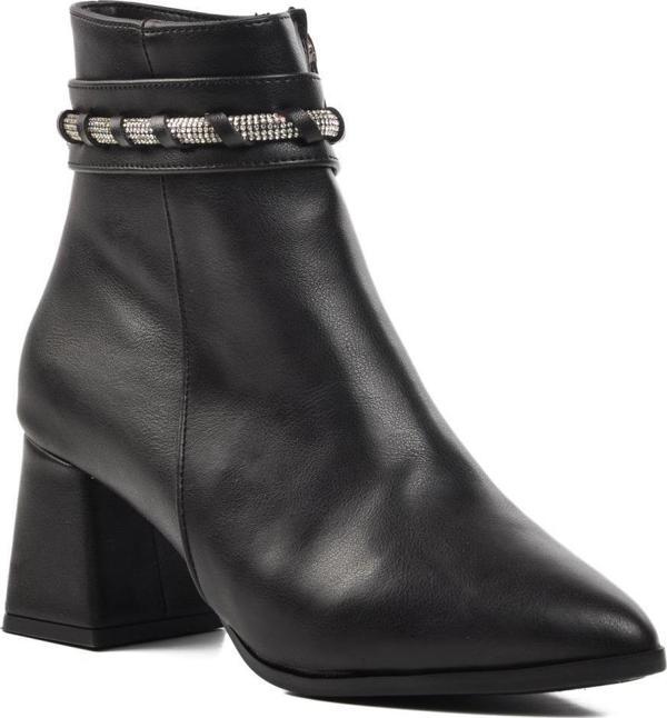 Ayakmod 276515 Siyah Cilt Kadın Bot - Image 1