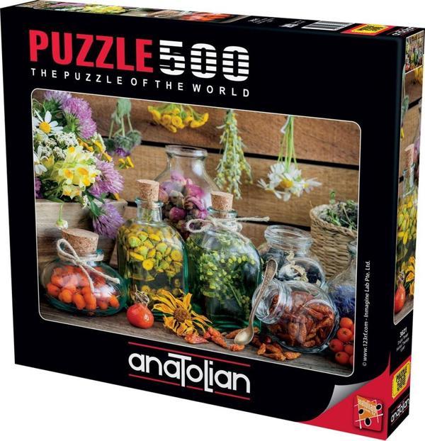 Anatolian 500 Parçalık Puzzle - Doğal Terapi 3621 - Image 1