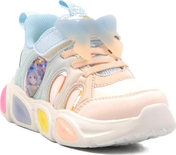 Pepino 1830-P Pudra-Bebemavi Kız Çocuk Spor Ayakkabı - Image 1