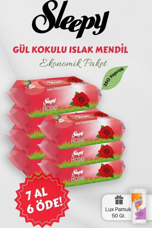 Sleepy Gül Kokulu Bebek Mendili Hediyeli - Image 1