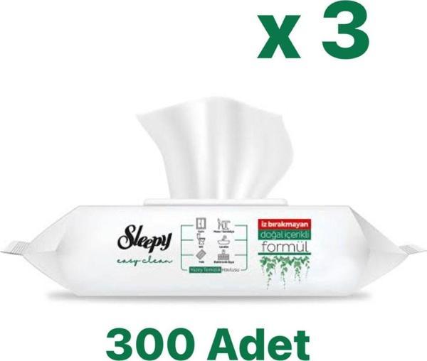 Sleepy Easy Clean Yüzey Temizlik Havlusu 100'lü x 3 - Image 1