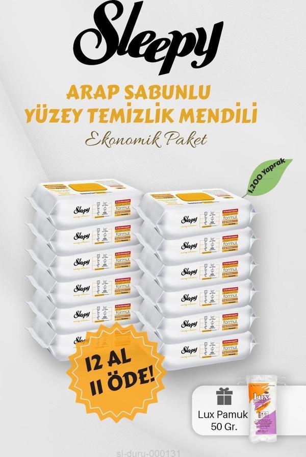 Sleepy Arap Sabunlu Yüzey Havlusu Hediyeli - Image 1