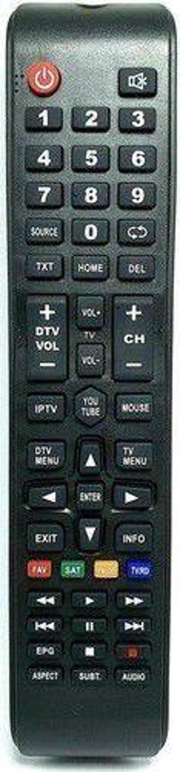 Redline Uydu Alıcılı İnternetli Led Televizyon Kumandası - Image 1