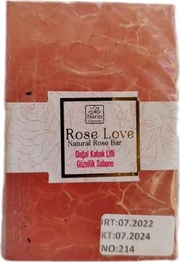 Rose Love Kabak Lifli Gül Sabunu 110 Gr - Image 1