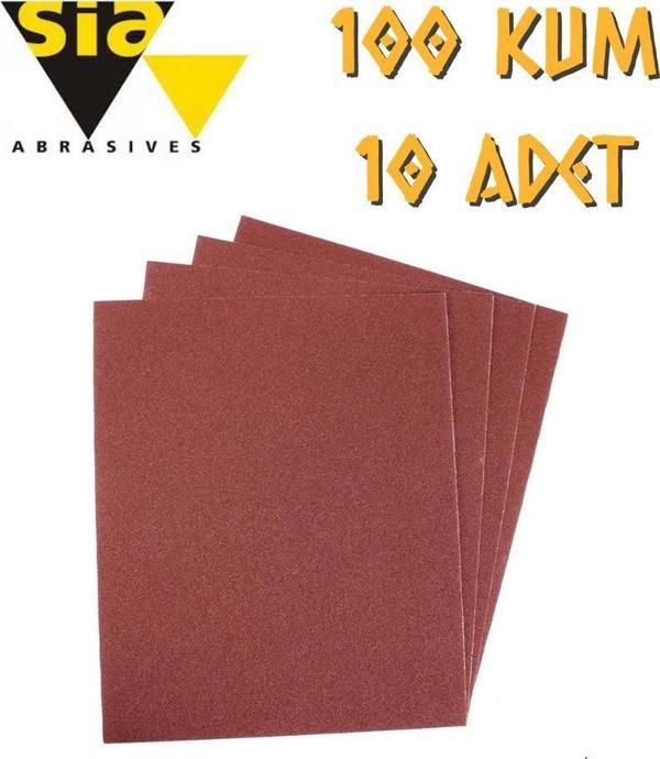 Sia 1913 Su Zımparası 100 Kum - 10 Adet - Image 1