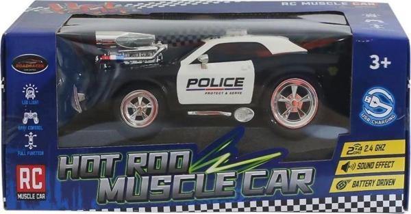 MK8125B Kumandalı Sesli Işıklı Drift Polis Arabası 1:16 -Can Oyuncak - Image 1