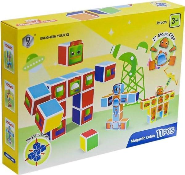 KZL-HD356A Manyetik Set Zeka Küpleri 11 Parça -Kızılkaya Oyuncak - Image 1
