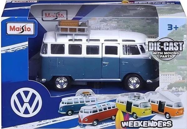 MAY 21237 Maisto Weekenders Volkswagen Araçlar 10 cm -Necotoys - Image 1