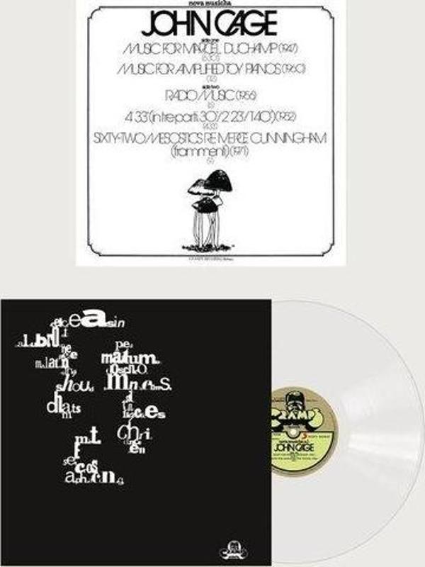 Cramps Records John Cage John Cage (White Vinyl) Plak - Image 1