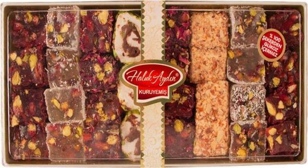 Haluk Aydın Kuruyemiş Gurme Karışık Lokum 600 Gr  1 - Image 1