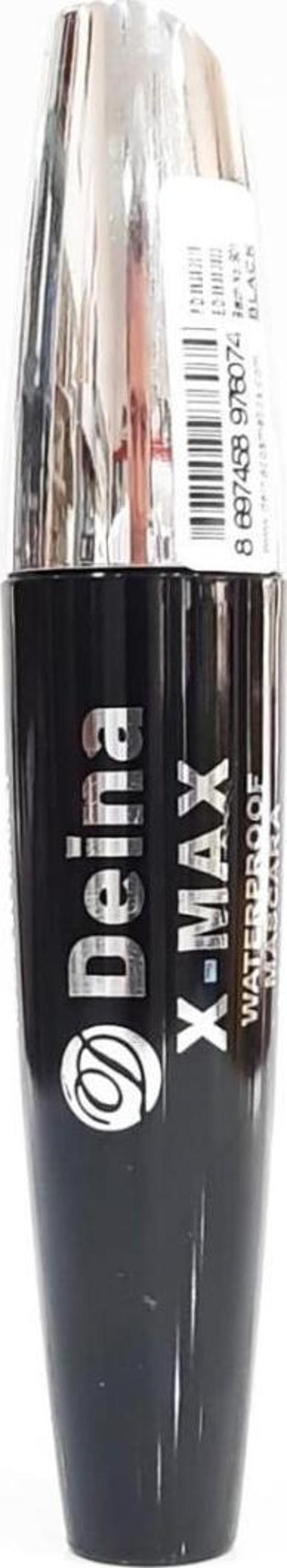 Deina X-Max Maskara Suya Dayanıklı Black Hacim Etkili - Image 1