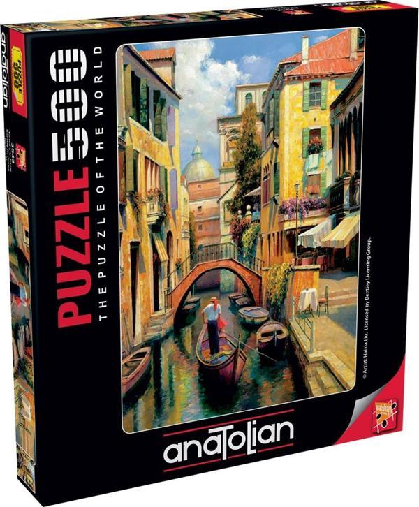 Anatolian 500 Parçalık Puzzle - Venedik'te Pazar 3543 - Image 1