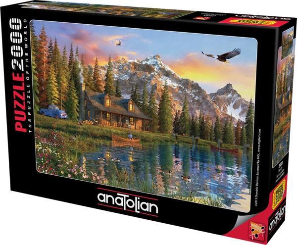 Anatolian 2000 Parçalık Puzzle - Eski Ev 3933 - Image 1