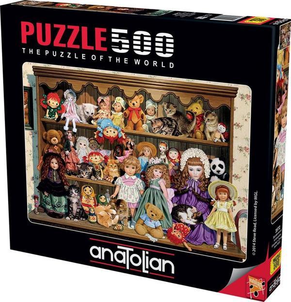 Anatolian 500 Parçalık Puzzle - Büyükannemin Koleksiyonu 3572 - Image 1