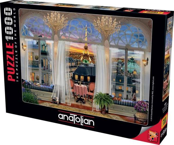 Anatolian 1000 Parçalık Puzzle - Paris Teras Manzarası 1091 - Image 1