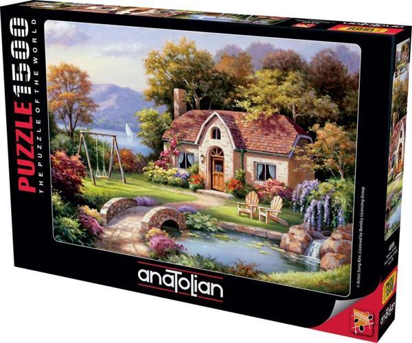 Anatolian 1500 Parçalık Puzzle - Taş Köprü Konağı 4559 - Image 1