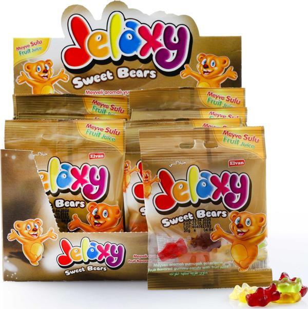Jelaxy Ayıcık 20 Gr. 24 Adet (1 Kutu) - Image 1