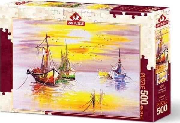 Art Puzzle 4578 Akşam Güneşi 500 Parça Puzzle - Image 1