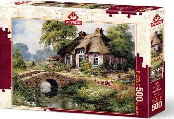 Art Puzzle 5080 Yeşil Köy 500 Parça Puzzle - Image 1