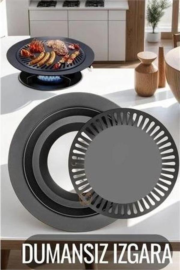 ModaCar Kokusuz Dumansız Izgara Su Hazneli Ocak Üstü Grill - Image 1