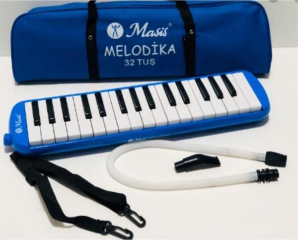 Mavi Melodika 32 Tuşlu Bez Çantalı - Image 1