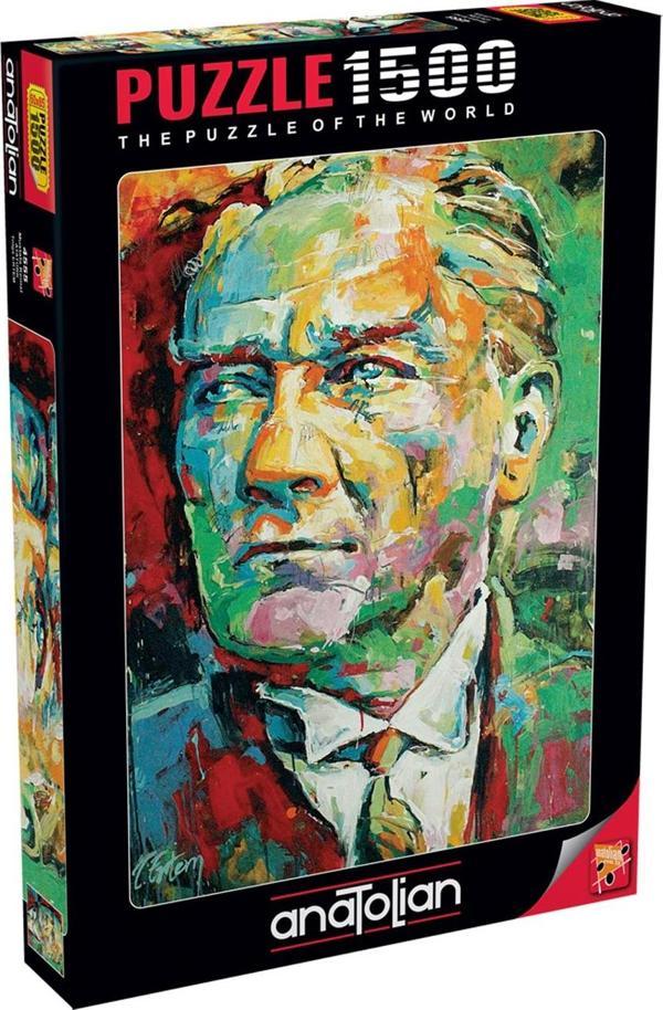 Anatolian 1500 Parçalık Puzzle - Mustafa Kemal ATATÜRK 4555 - Image 1