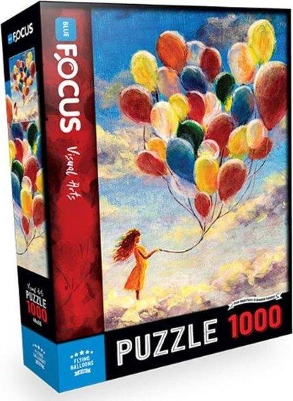 Blue Focus Uçan Balonlar 1000 Parça Puzzle BF295 - Image 1
