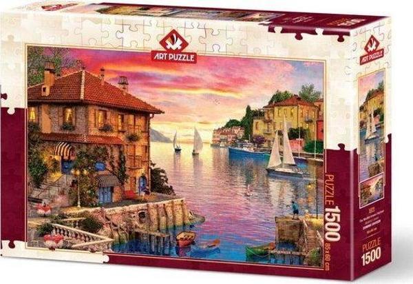 Art Puzzle 5374 Akdeniz Limanı 1500 Parça Puzzle - Image 1