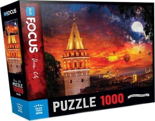 Blue Focus Galata Kulesi 1000 Parça Puzzle BF274 - Image 1