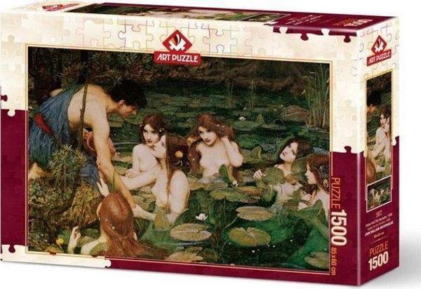 Art Puzzle 1896 5377 Hylas Ve Su Perileri 1500 Parça Puzzle - Image 1