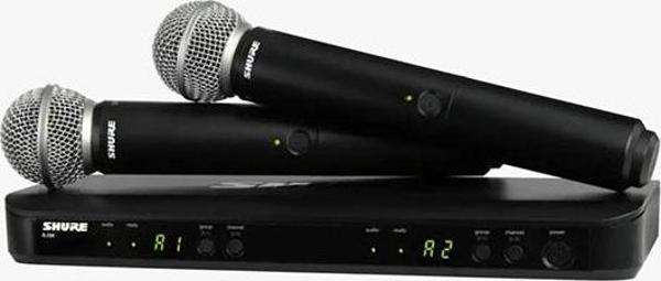 SHURE BLX288E/SM58 KABLOSUZ ÇİFT VOKAL SİSTEMİ - Image 1
