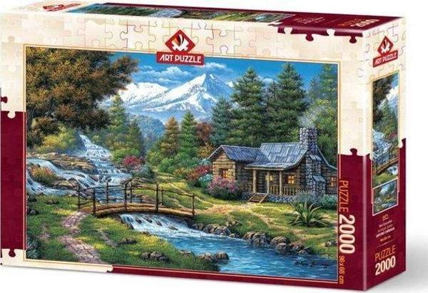 Art Puzzle 5471 İki Küçük Şelale 2000 Parça Puzzle - Image 1
