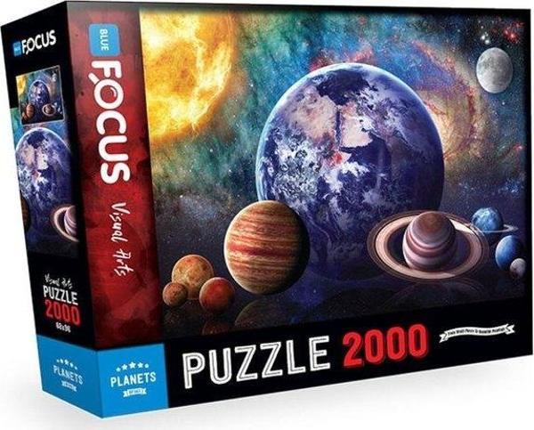 Blue Focus Gezegenler 2000 Parça Puzzle BF343 - Image 1