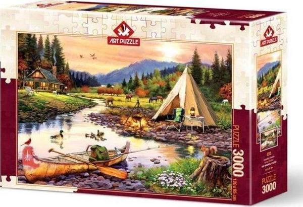 Art Puzzle 5520 Kamp Dostları 3000 Parça Puzzle - Image 1