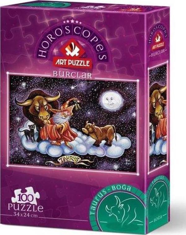 Art Puzzle 5802 Boğa Burcu 100 Parça Puzzle - Image 1