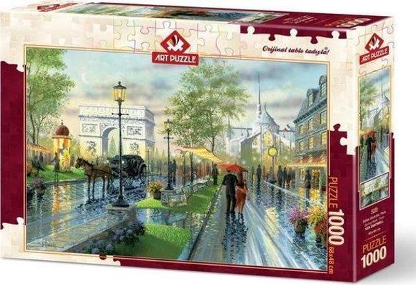 Art Puzzle 4225 Bahar Gezin Paris 1000 Parça Puzzle - Image 1