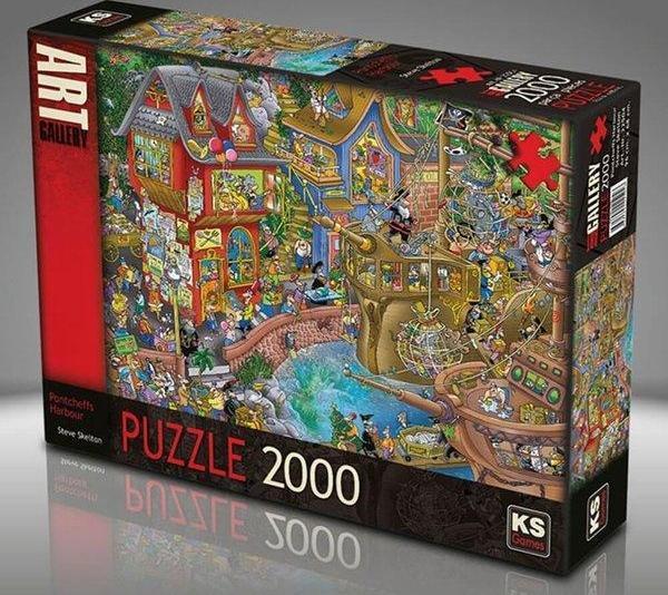 Ks Games Pontcheffs Harbour 2000 Parça Puzzle 22504 - Image 1