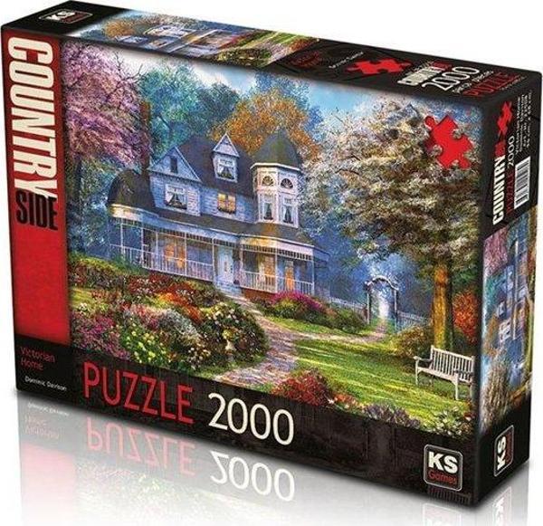 Ks Games Victorian Home 2000 Parça Puzzle 22508 - Image 1