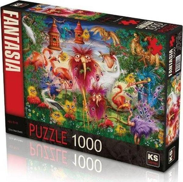 Ks Games Ugly Birds 1000 Parça Puzzle 20538 - Image 1