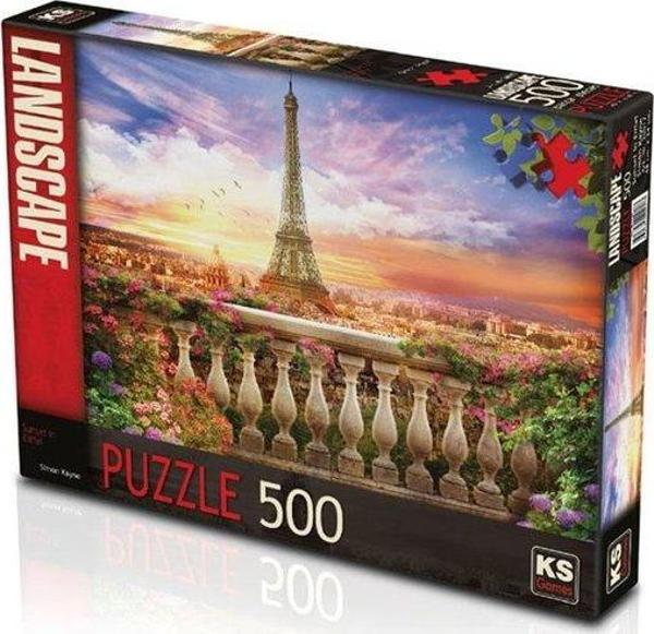 Ks Games Sunset In Eiffel 500 Parça Puzzle 20017 - Image 1