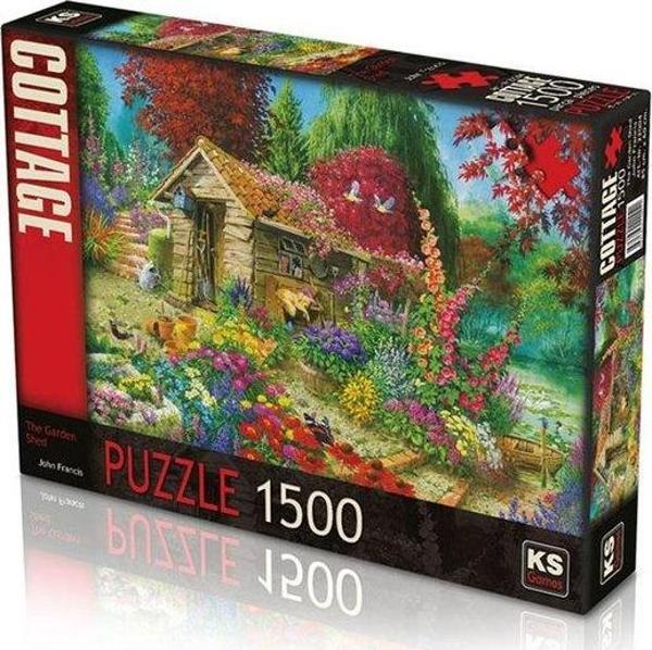 Ks Games The Garden Shed 1500 Parça Puzzle 22004 - Image 1