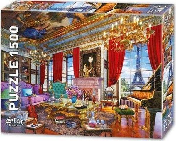 Star Game Paris'te Bir Konak 1500 Parça Puzzle 1100844 - Image 1