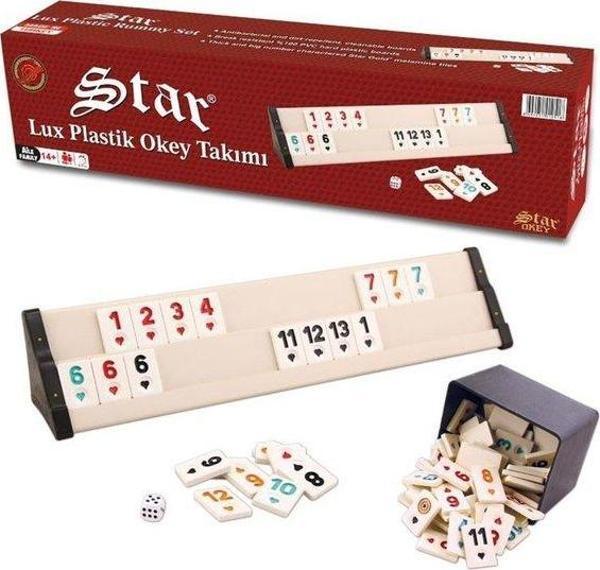 Star Lüks Plastik Okey Takımı 1010518 - Image 1