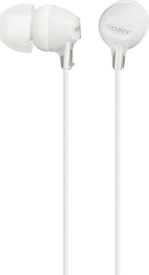 Sony Kulakiçi Kulaklık Beyaz MDR EX15APW - Image 1