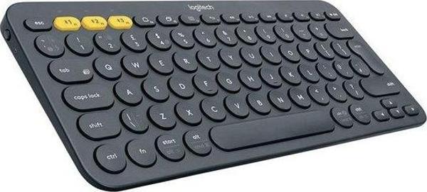 Logitech K380 Kompakt Kablosuz Bluetooth Türkçe Q Klavye - Siyah - Image 1