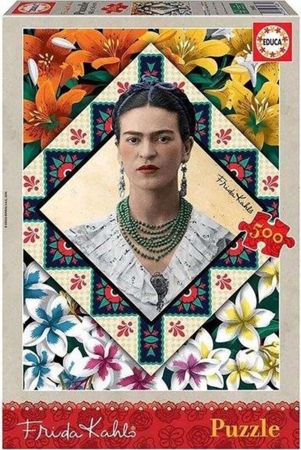 Educa 18483 Frida Kahlo 500 Parça Puzzle - Image 1