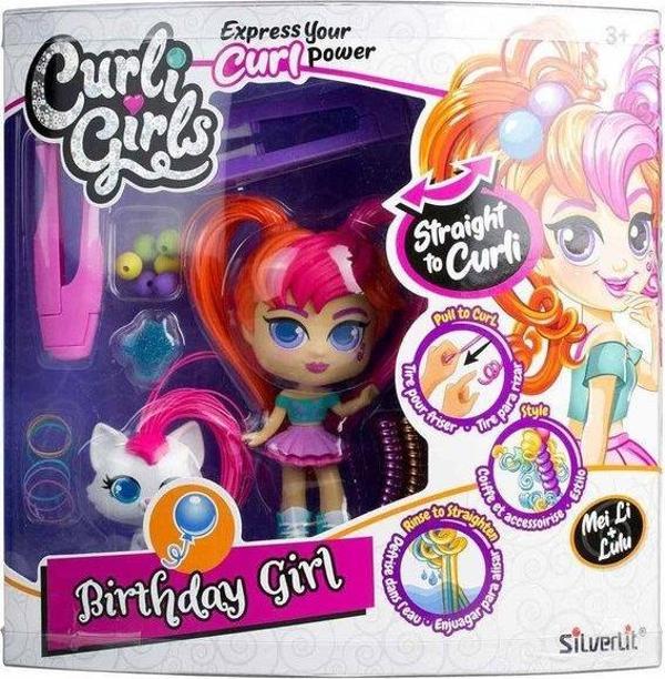 Curli Girls Silverlit Sürpriz Bebek ve Hayvan 2'li Set 82086 - Image 1