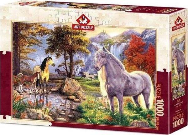 Art Puzzle Saklı Atlar 1000 Parça Puzzle 5215 - Image 1