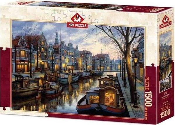 Art Puzzle Kanal Işıkarı 1500 Parça Puzzle 5389 - Image 1